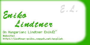 eniko lindtner business card